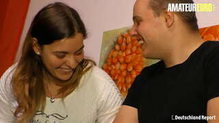 شوقین یورو - شہوانی ، شہوت انگیز گدا ڈوئچے بیوی آخر ہو جاتا ہے ، اچھا کی طرف سے حوصلہ افزائی شوہر